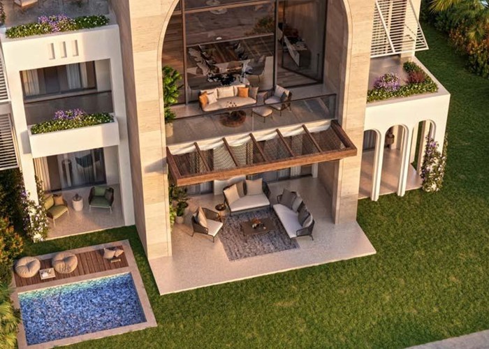 3 BR Apartment with sea view in Fanadir  - 3